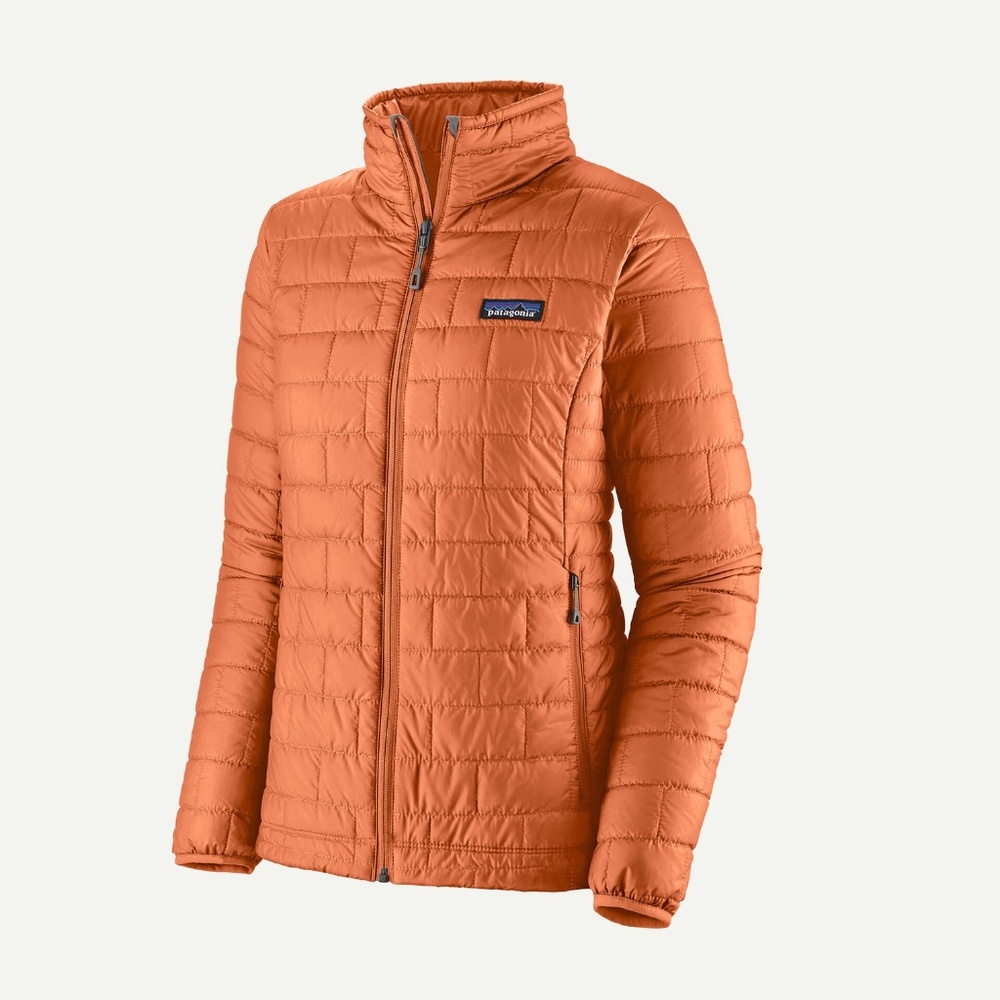 Women's Patagonia Nano Puff Jacket-Rock Melon